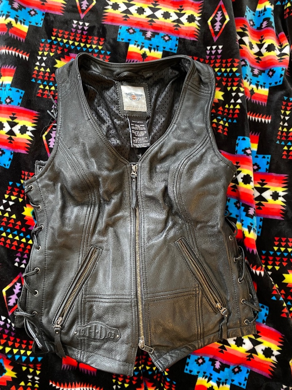 Women’s Harley Davidson vest